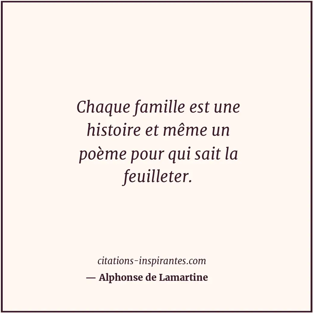 Citation de Alphonse de Lamartine