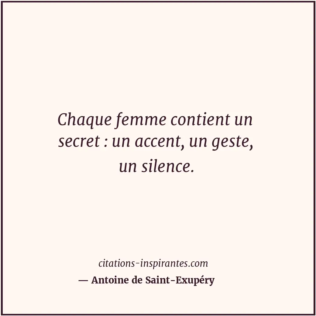 Citation de Antoine de Saint-Exupéry