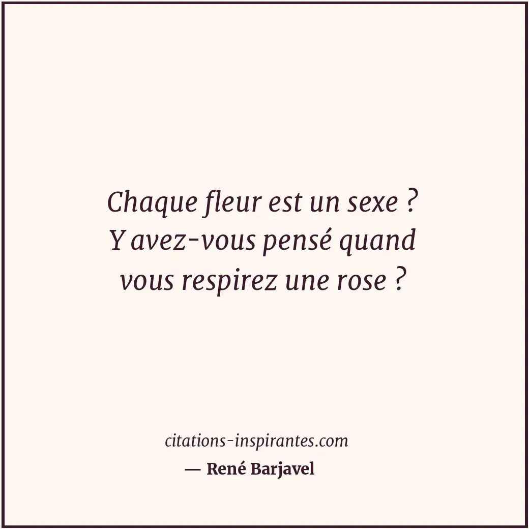 Citation de René Barjavel
