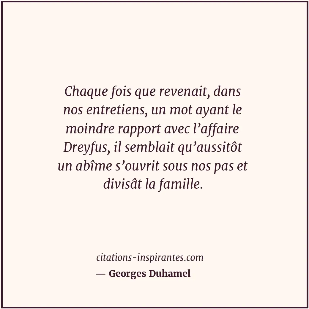 Citation de Georges Duhamel