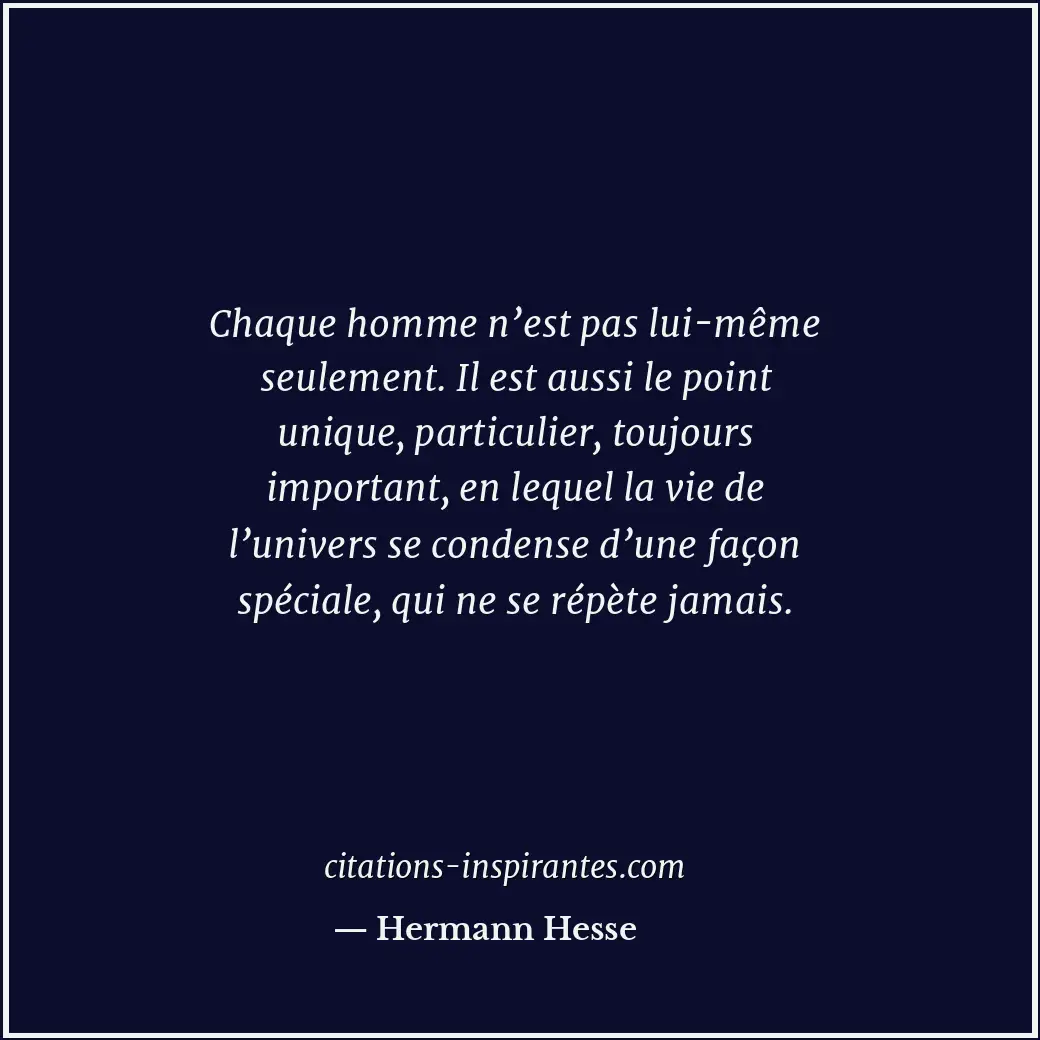 Citation de Hermann Hesse