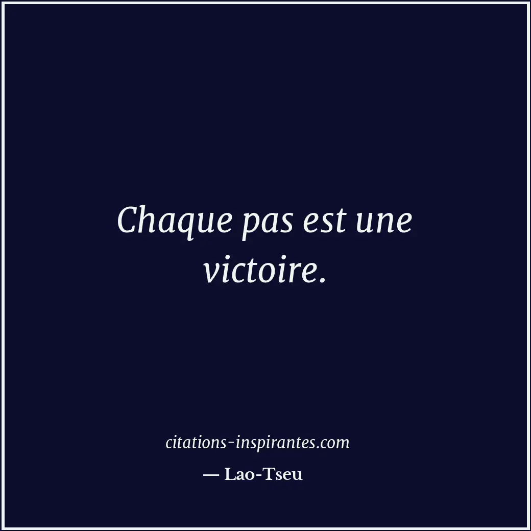 Citation de Lao-Tseu