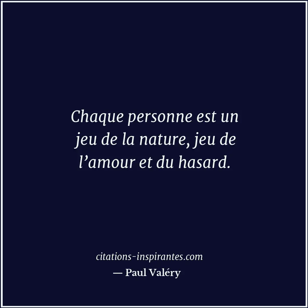 Citation de Paul Valéry
