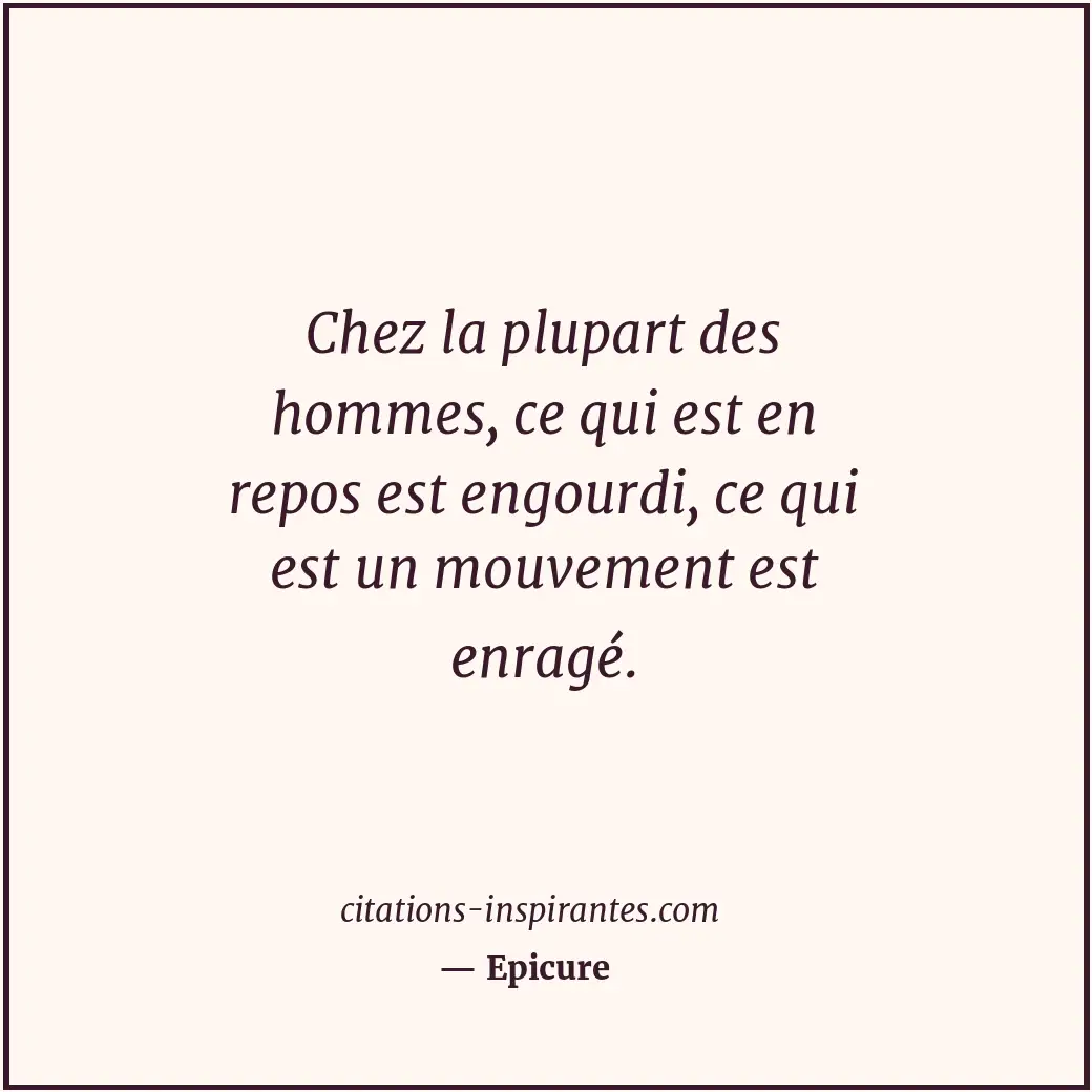 Citation de Epicure