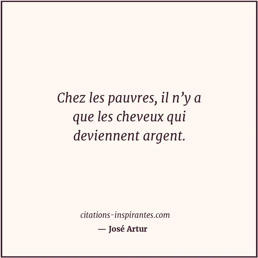 Citation de José Artur