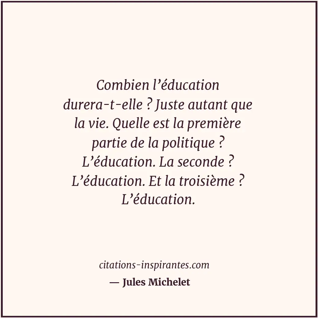Citation de Jules Michelet