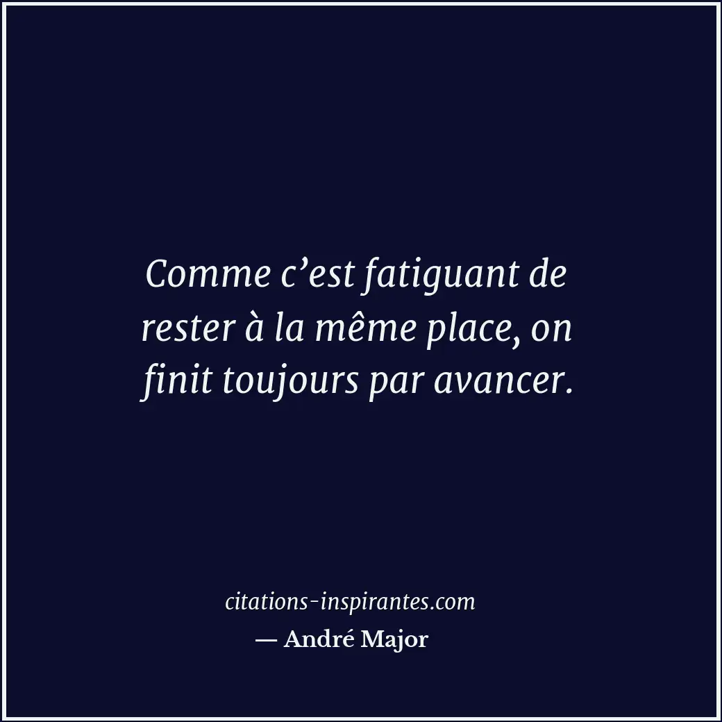 Citation de André Major