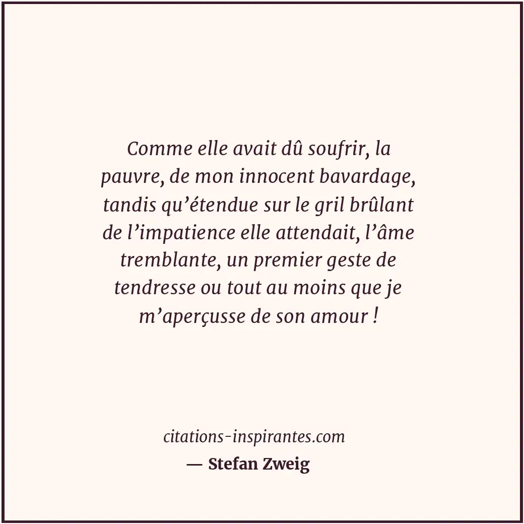 Citation de Stefan Zweig