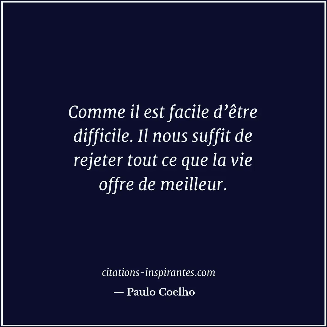 Citation de Paulo Coelho