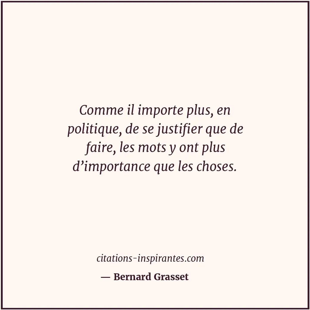 Citation de Bernard Grasset