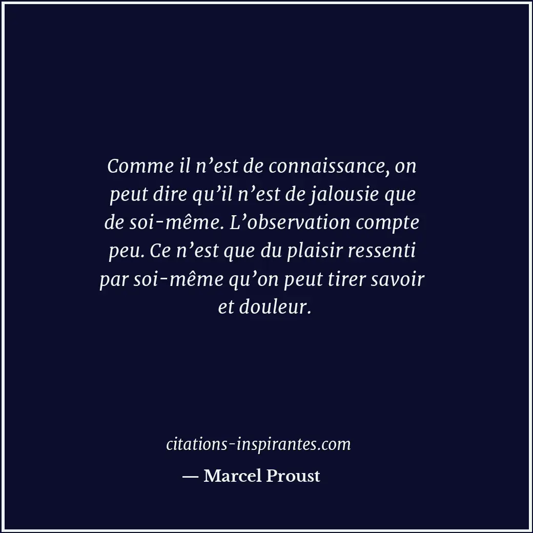 Citation de Marcel Proust