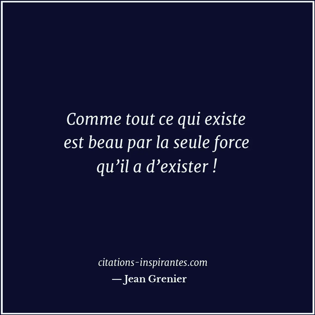 Citation de Jean Grenier