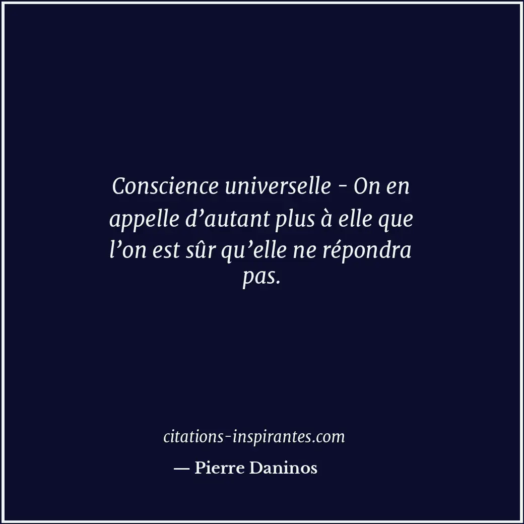 Citation de Pierre Daninos