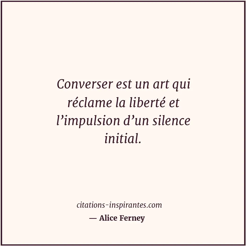 Citation de Alice Ferney