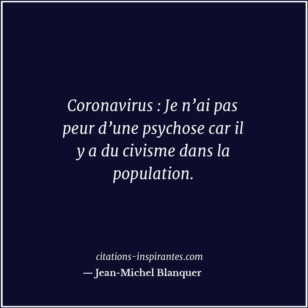 Citation de Jean-Michel Blanquer