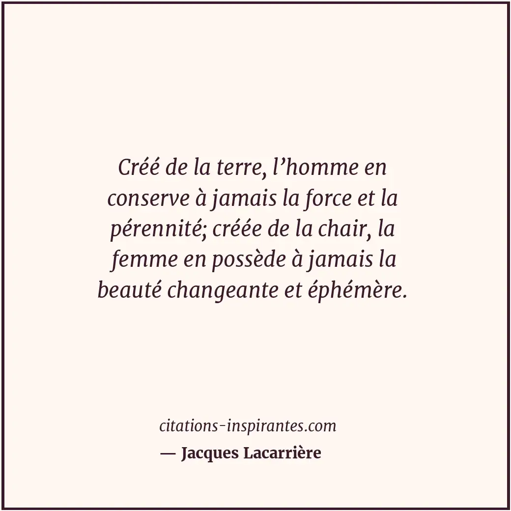 Citation de Jacques Lacarrière