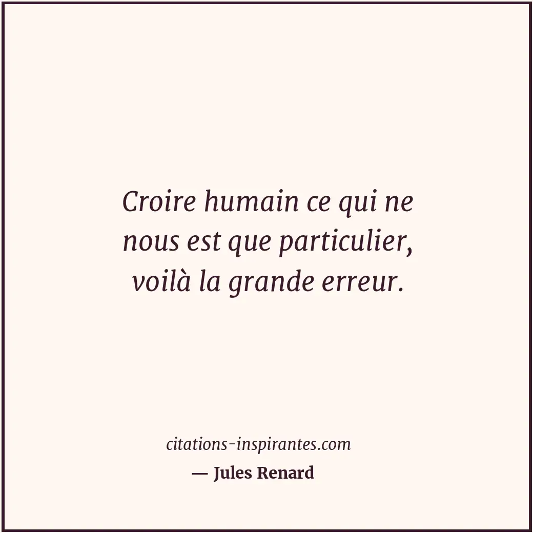 Citation de Jules Renard