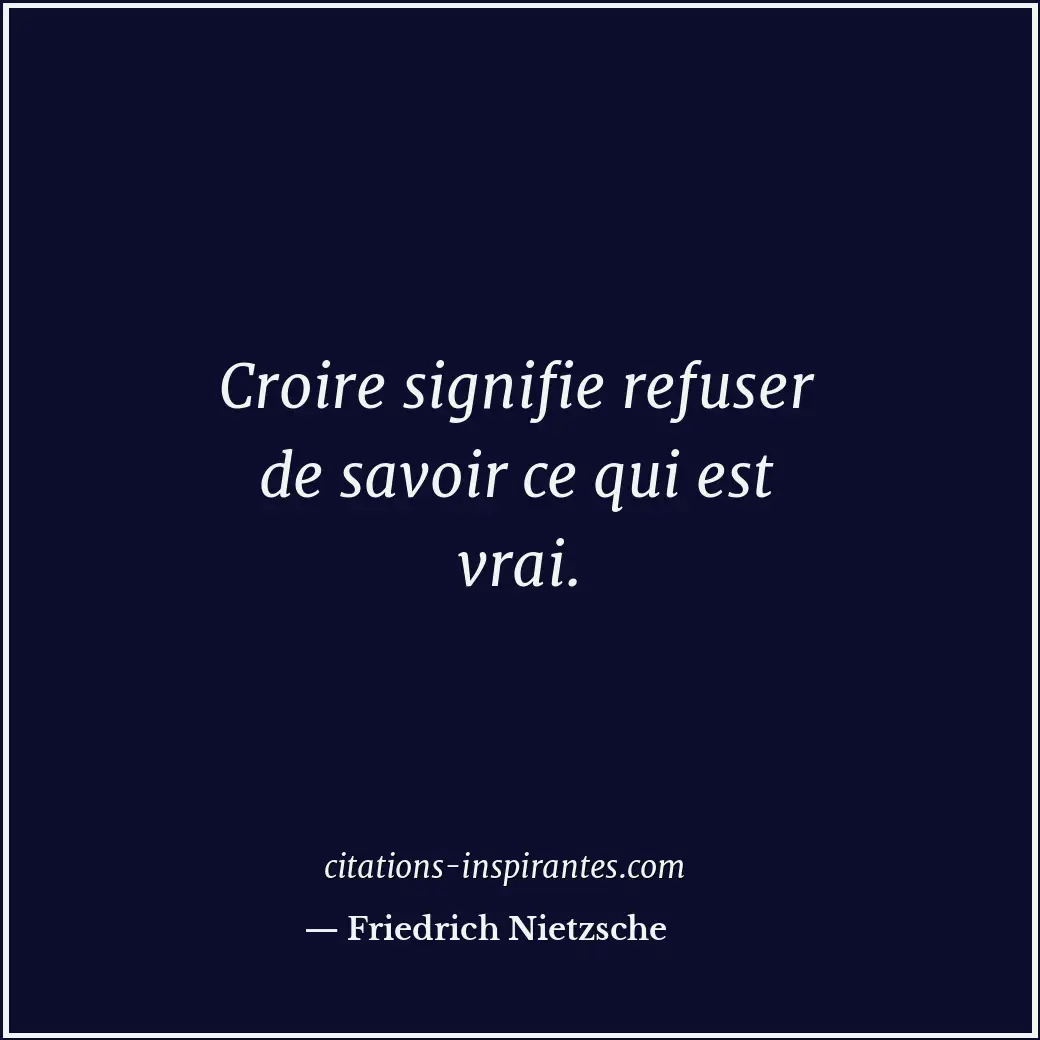 Citation de Friedrich Nietzsche