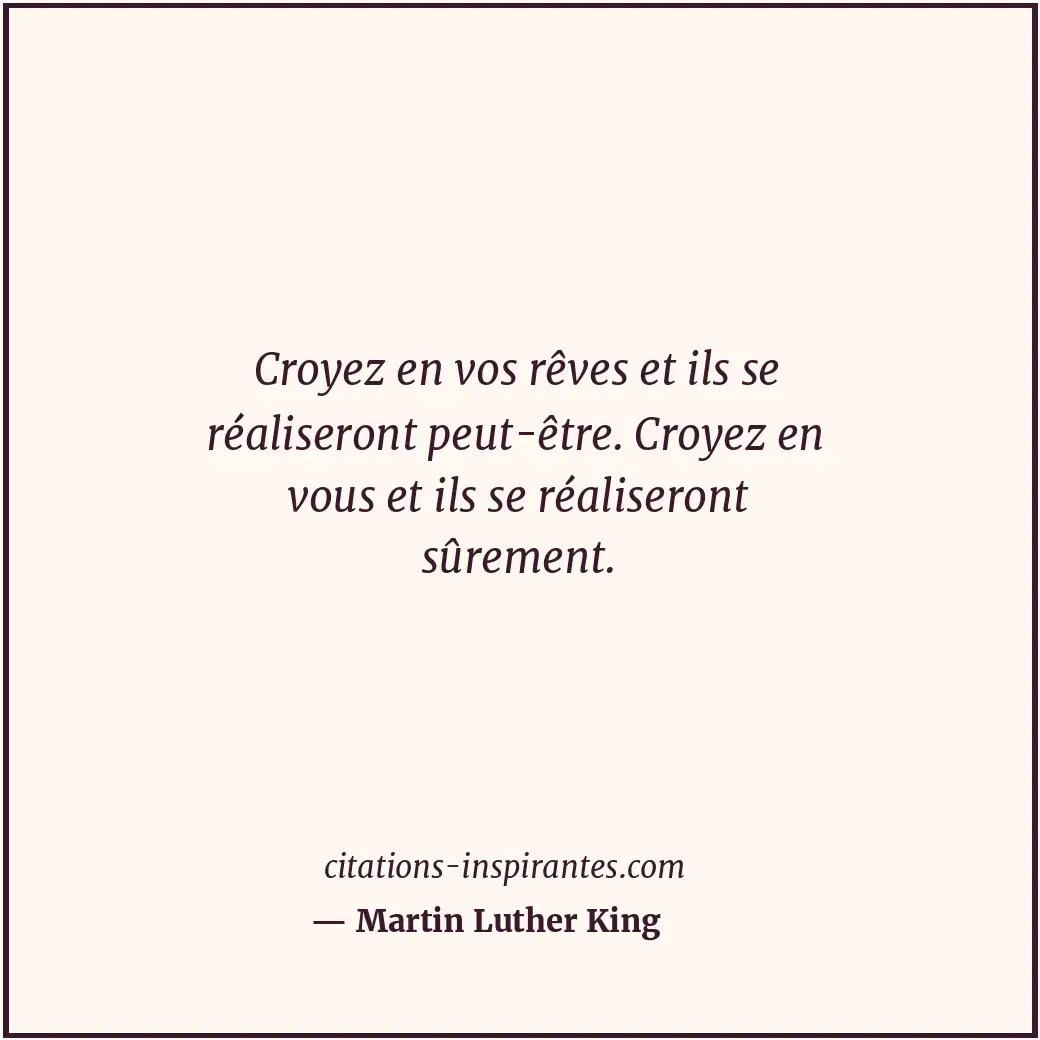 Citation de Martin Luther King