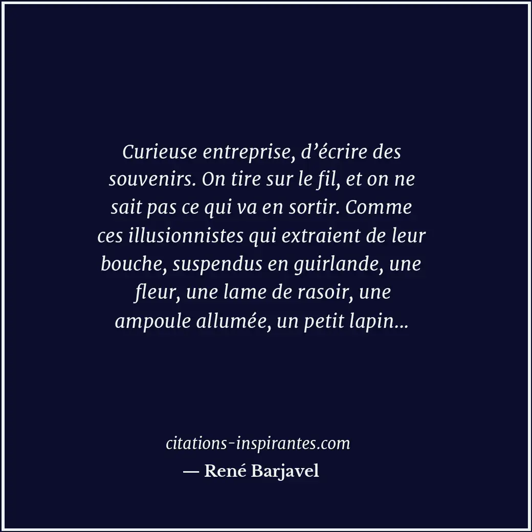 Citation de René Barjavel