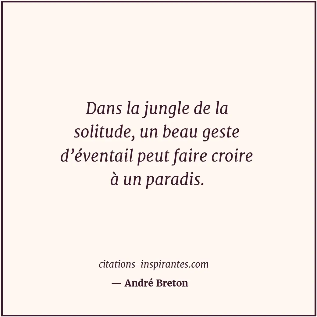 Citation de André Breton