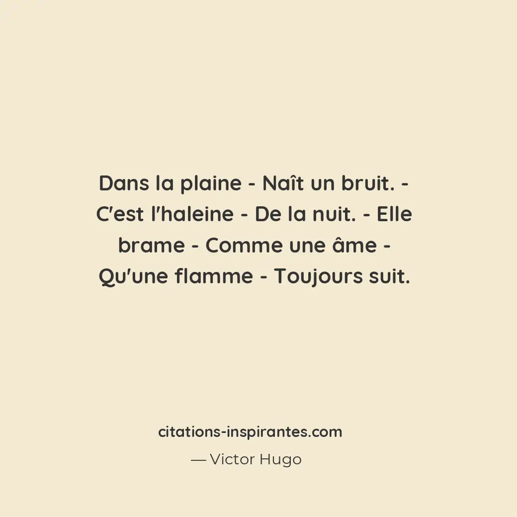 Citation de Victor Hugo