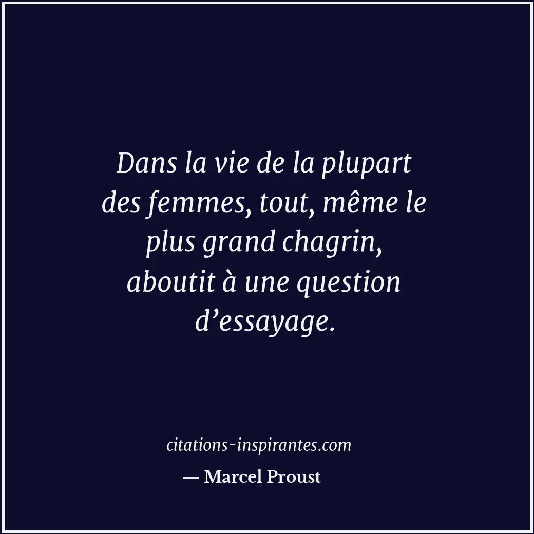 Citation de Marcel Proust