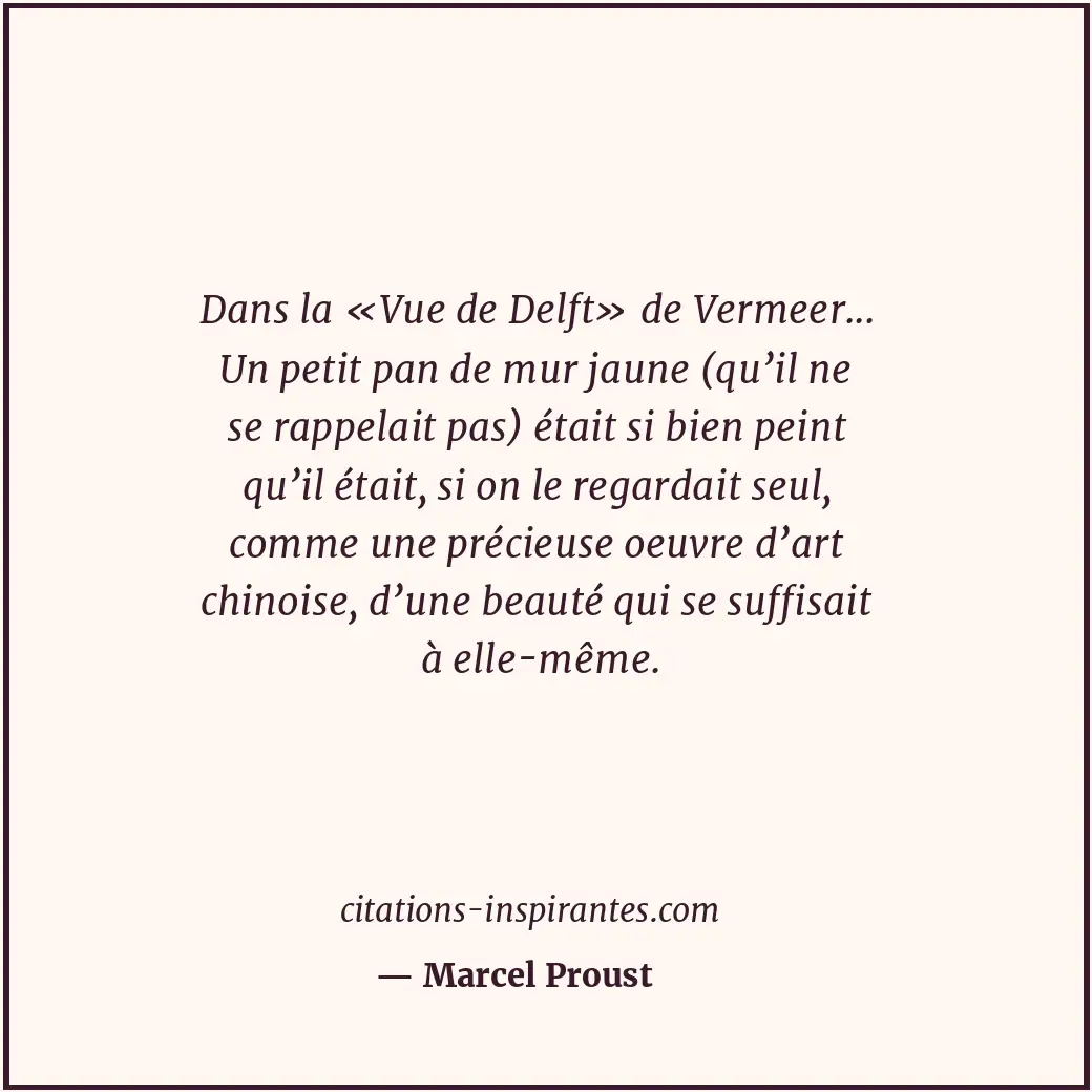 Citation de Marcel Proust