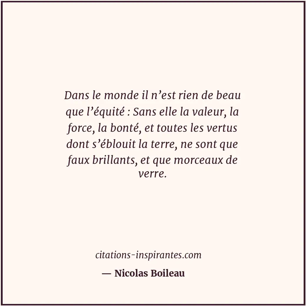 Citation de Nicolas Boileau
