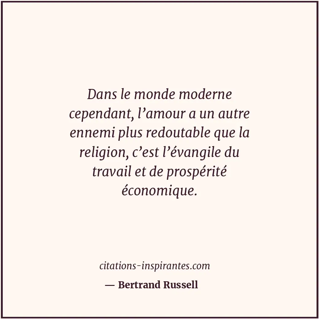 Citation de Bertrand Russell