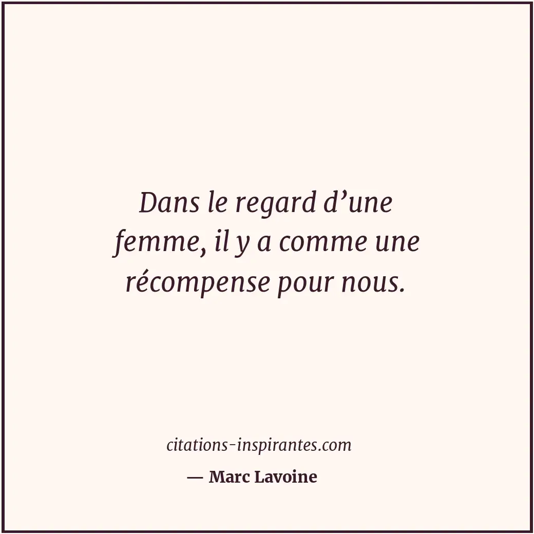 Citation de Marc Lavoine