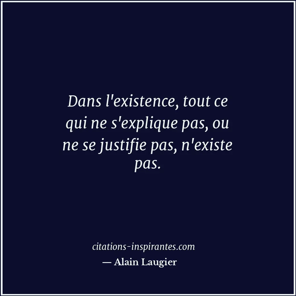 Citation de Alain Laugier