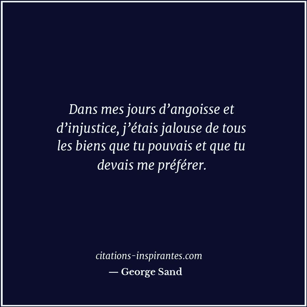 Citation de George Sand