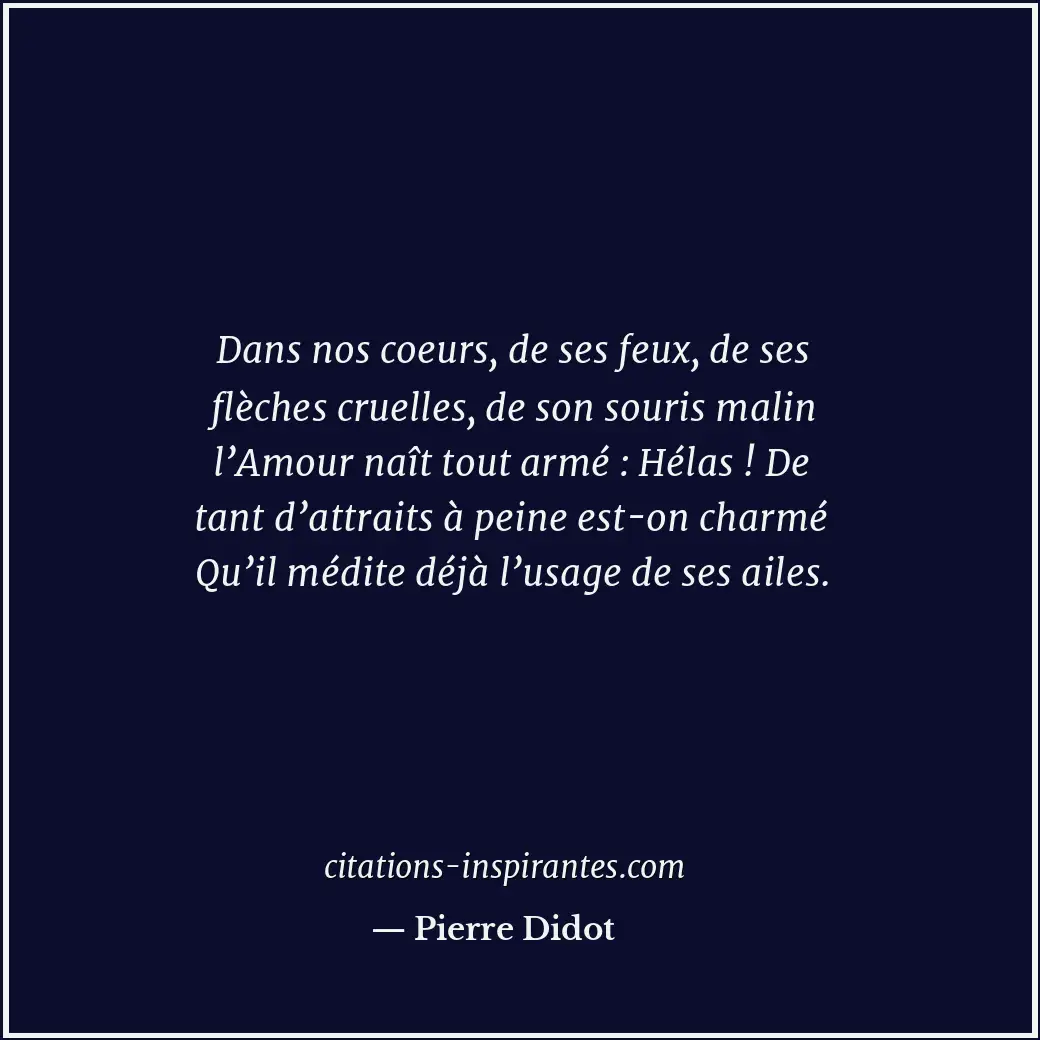 Citation de Pierre Didot