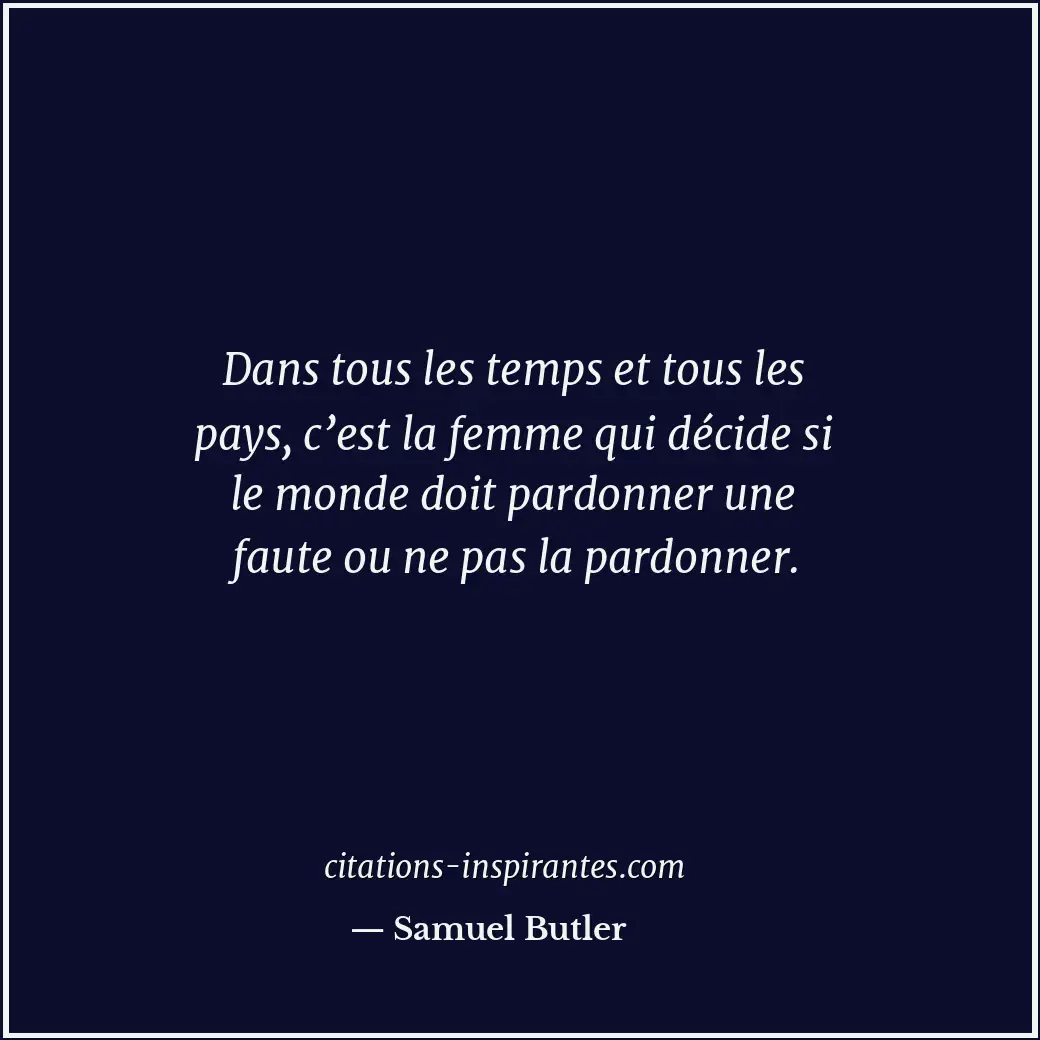 Citation de Samuel Butler