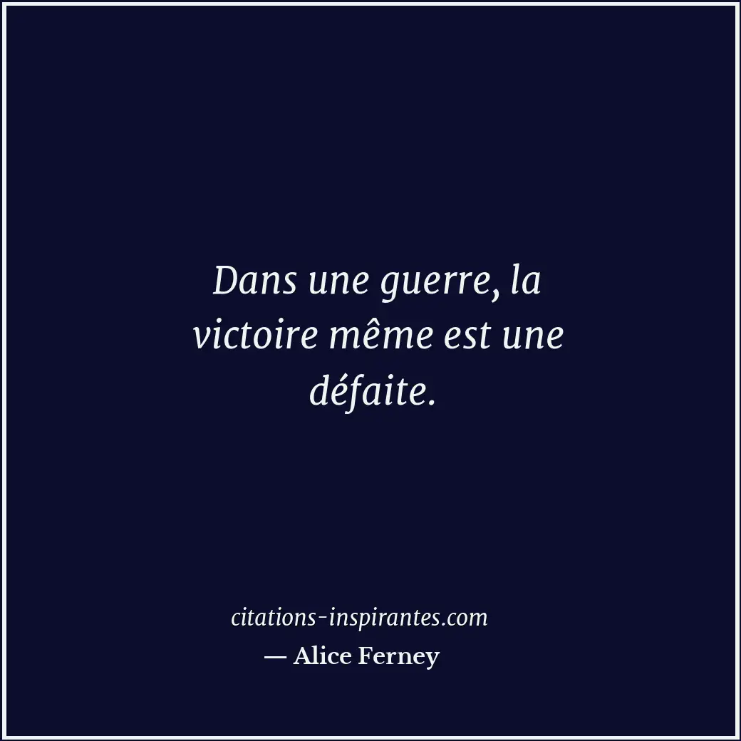 Citation de Alice Ferney