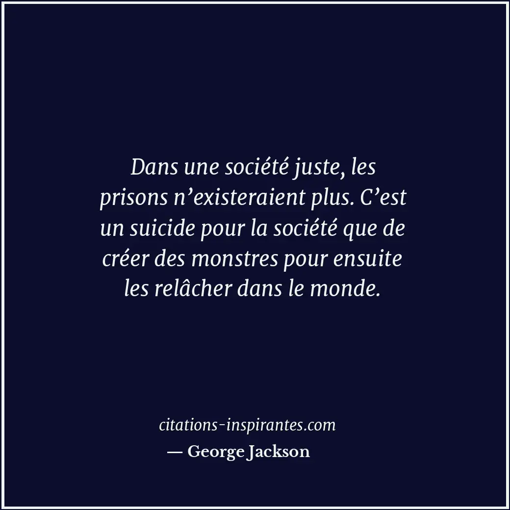 Citation de George Jackson