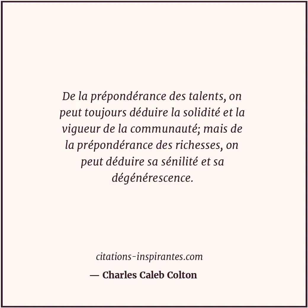 Citation de Charles Caleb Colton