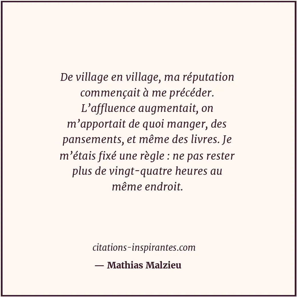 Citation de Mathias Malzieu