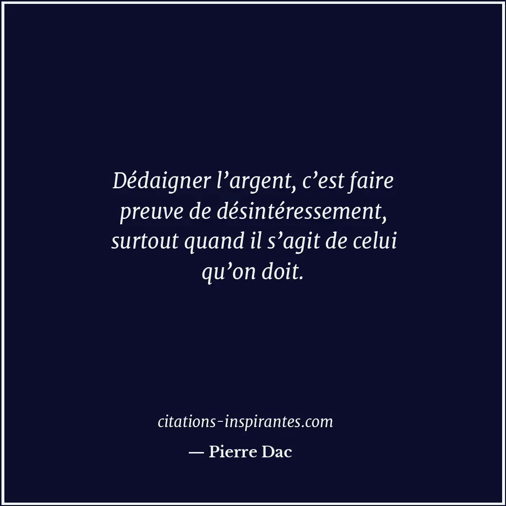 Citation de Pierre Dac