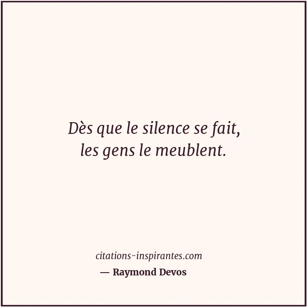 Citation de Raymond Devos