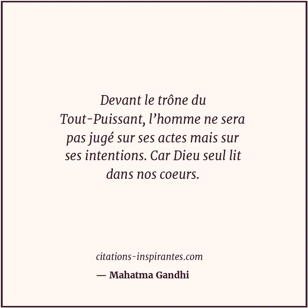 Citation de Mahatma Gandhi