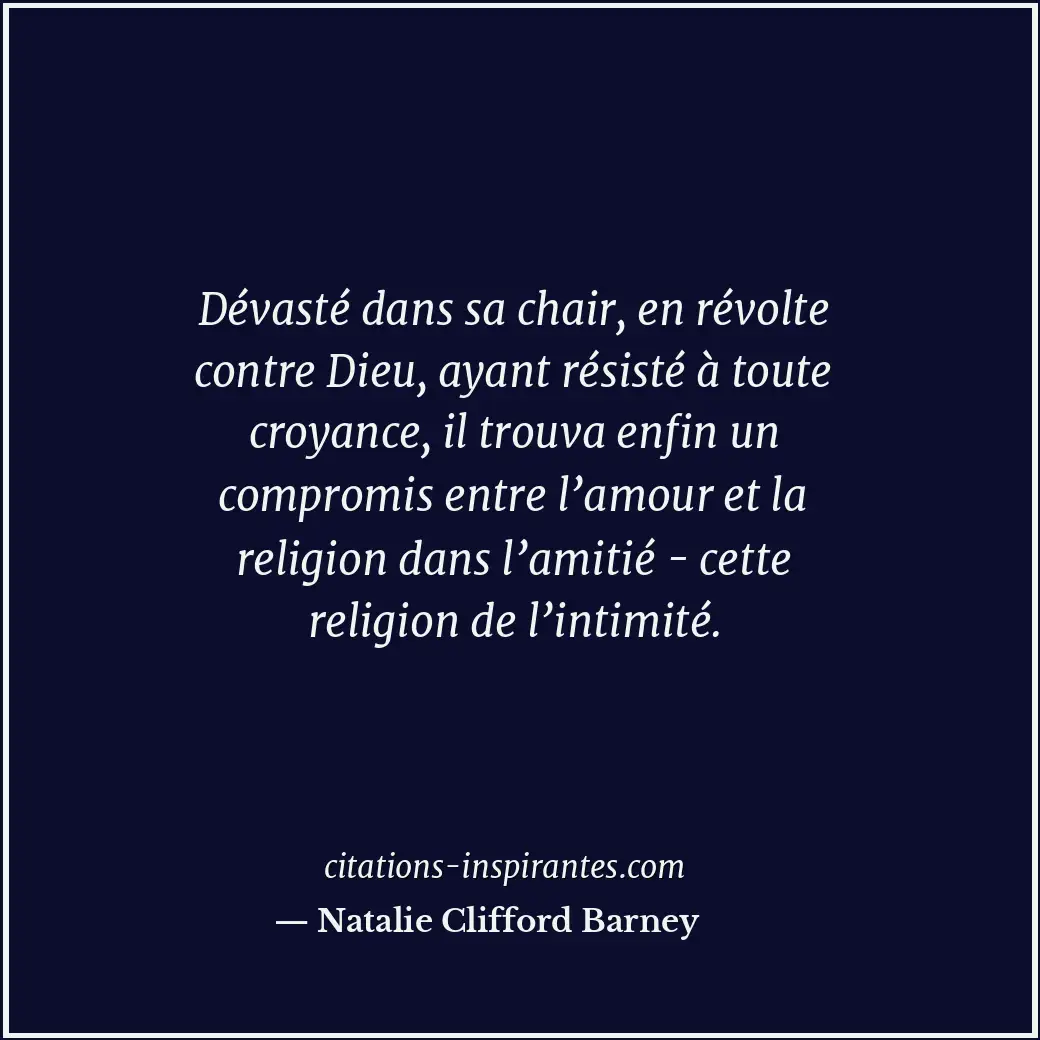 Citation de Natalie Clifford Barney