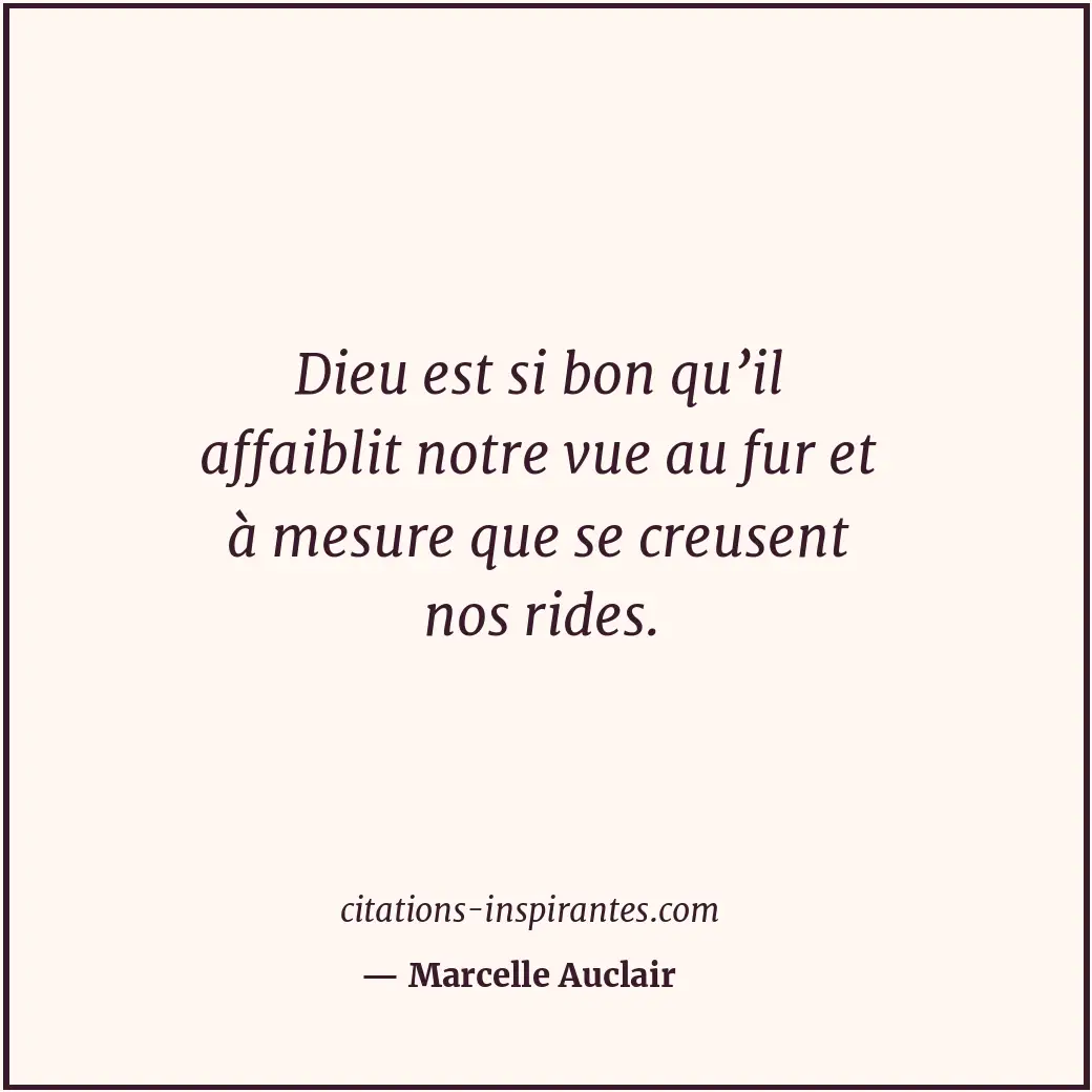Citation de Marcelle Auclair