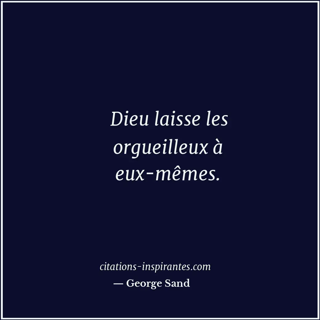 Citation de George Sand