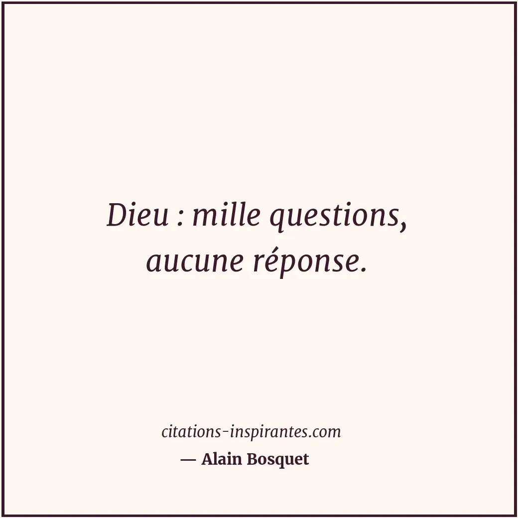 Citation de Alain Bosquet