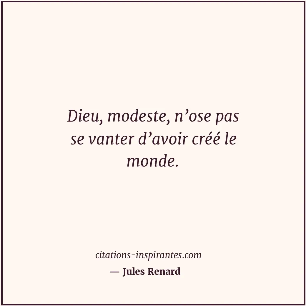Citation de Jules Renard