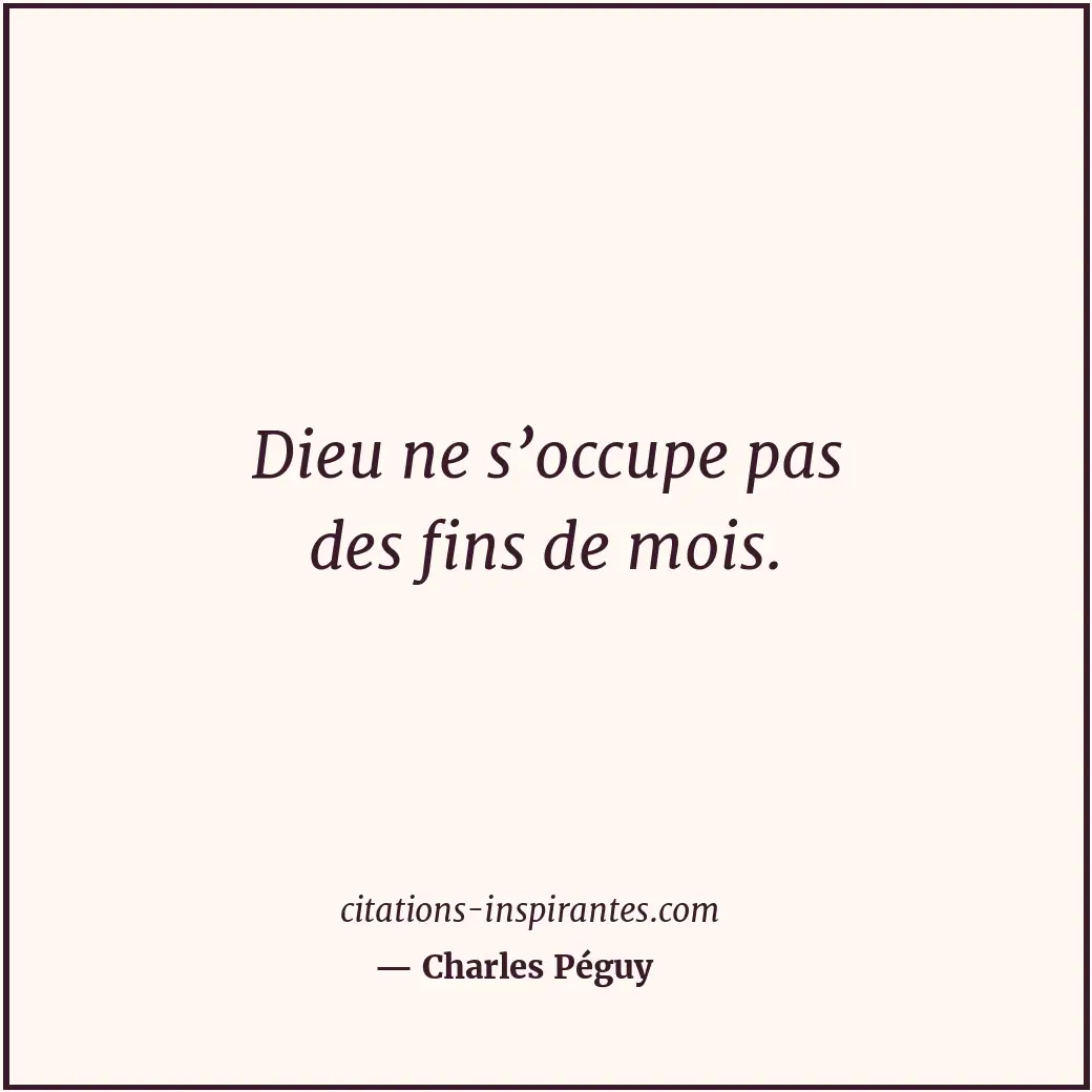 Citation de Charles Péguy