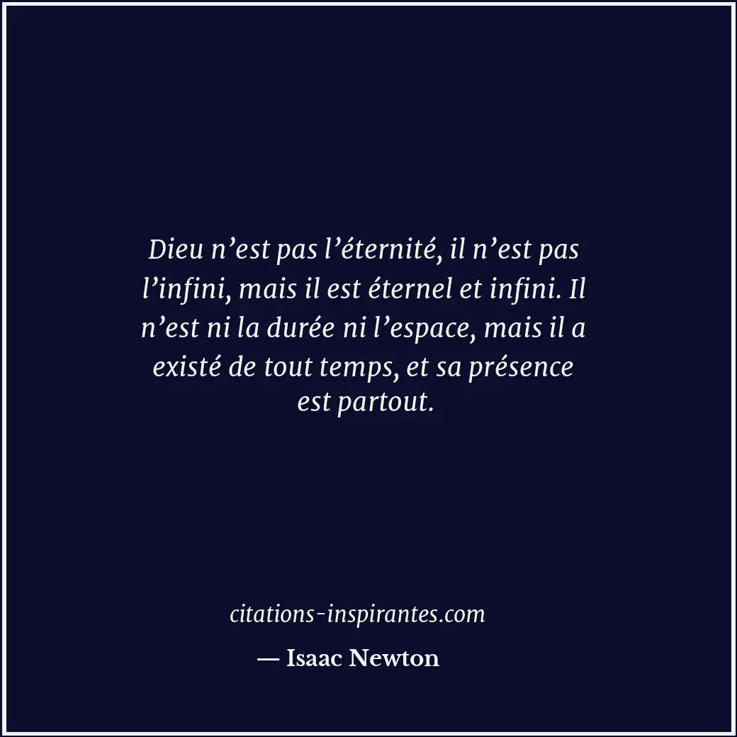 Citation de Isaac Newton