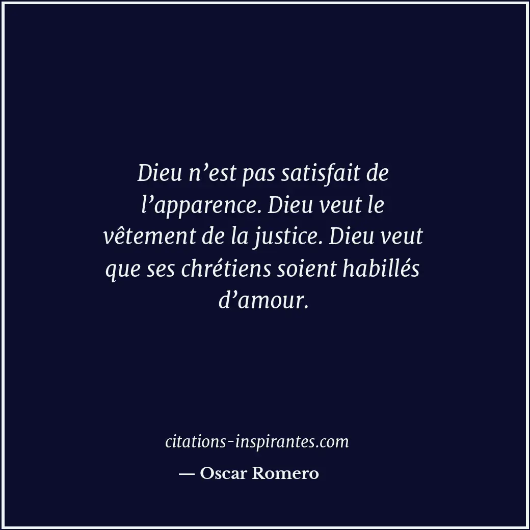 Citation de Oscar Romero